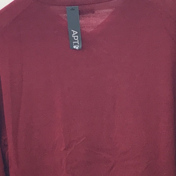 Apt.9 Mens Wool Blend Long Sleeve Sweater - Picture 4 of 10